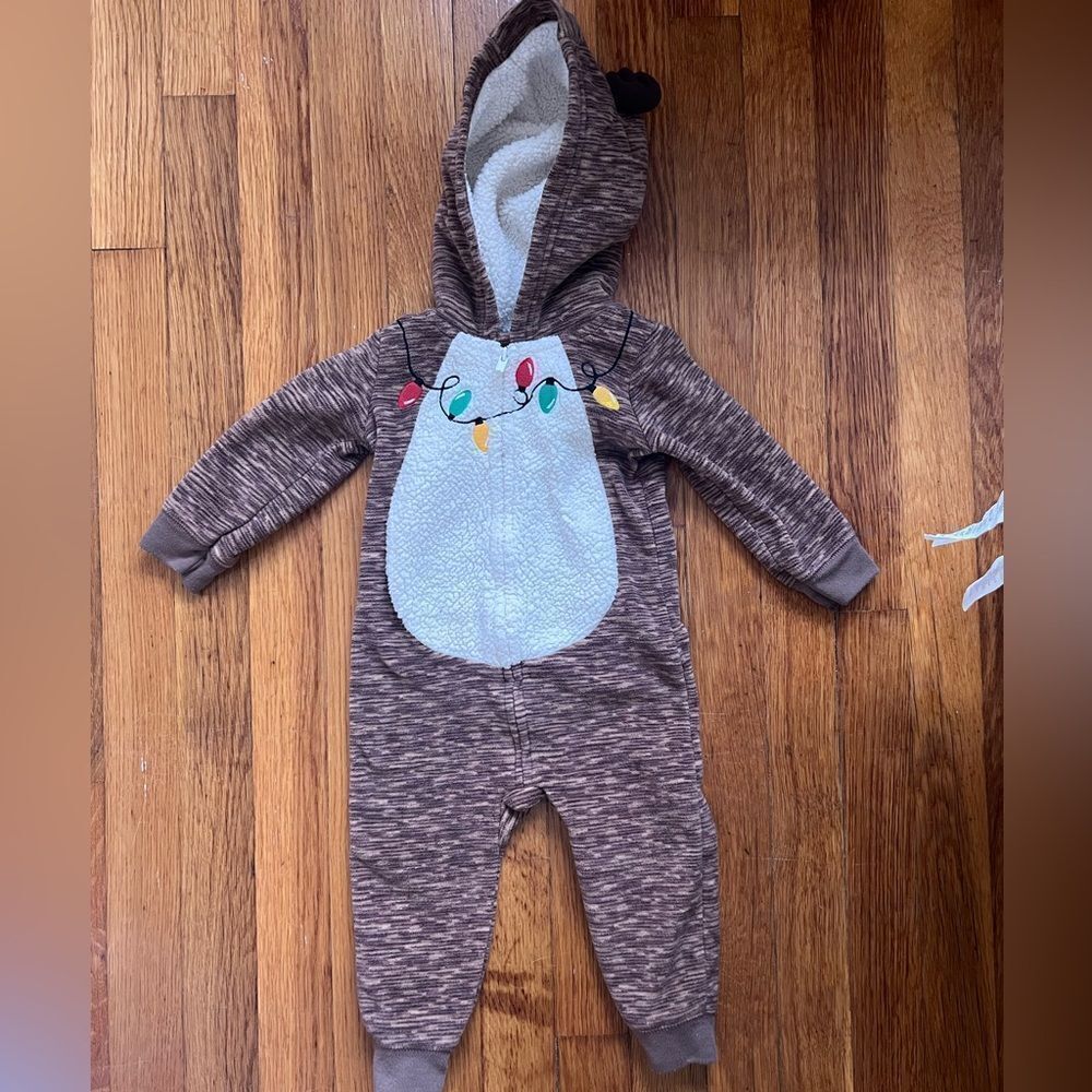 Reindeer fleece suit